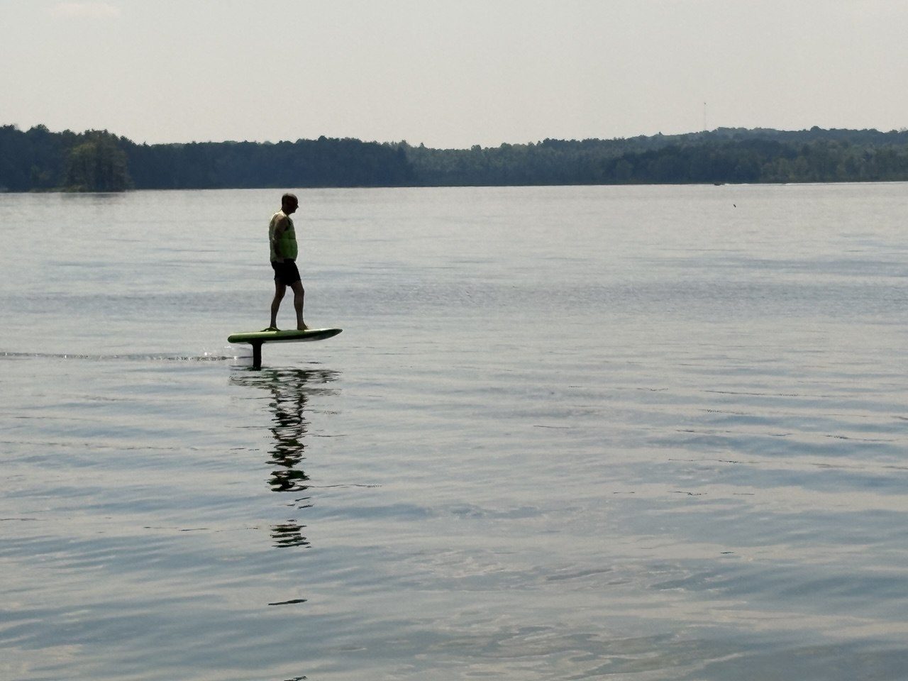 Hydrofoiling on Grippen Lake
